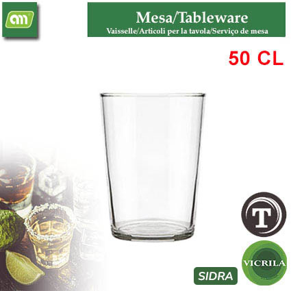 VASO 50 CL SIDRA ALTO MAXI TENSIONADO V0055 VCL