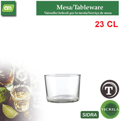 VASO 23 CL SIDRA MINI TENSIONADO V0203 VCL