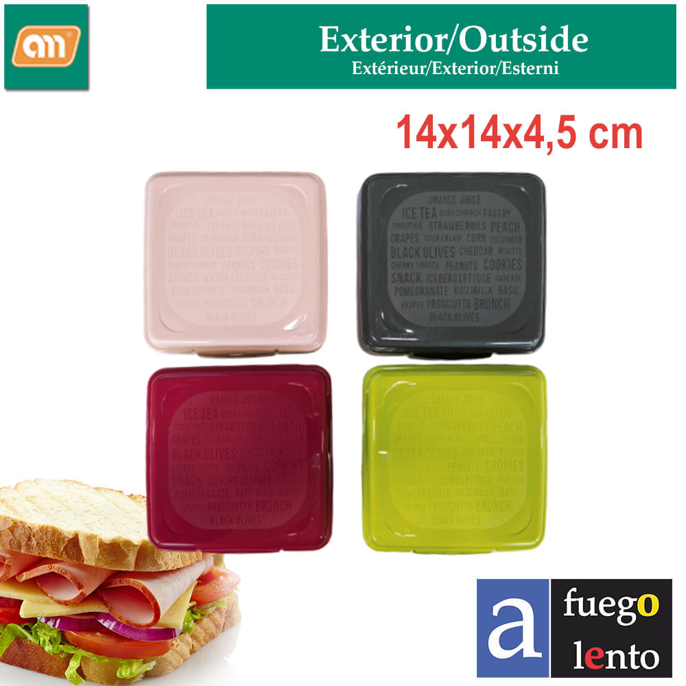 HERMETICO SANDWICH EXP. 15X15X4,5 [A FUEGO LENTO]